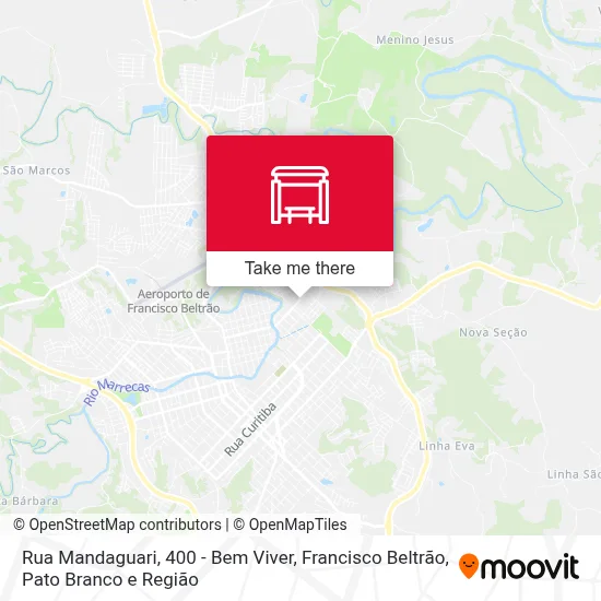 Rua Mandaguari, 400 - Bem Viver map