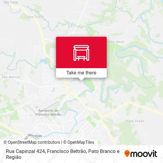 Rua Capinzal 424 map