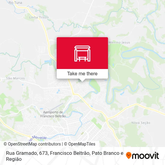 Rua Gramado, 673 map