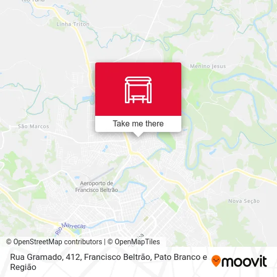 Rua Gramado, 412 map
