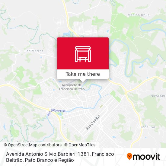 Avenida Antonio Silvio Barbieri, 1381 map