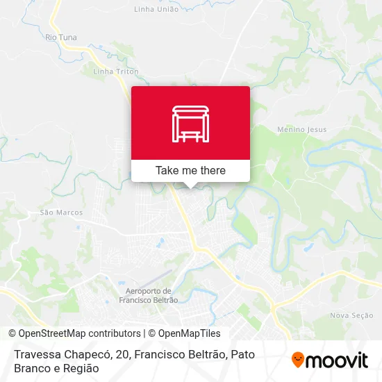 Travessa Chapecó, 20 map