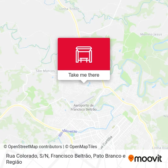 Rua Colorado, S/N map