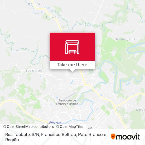 Rua Taubaté, S/N map