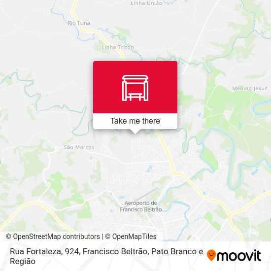 Rua Fortaleza, 924 map