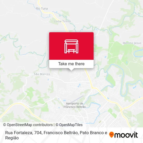 Rua Fortaleza, 704 map