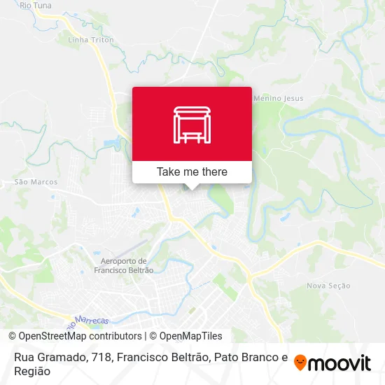 Rua Gramado, 718 map
