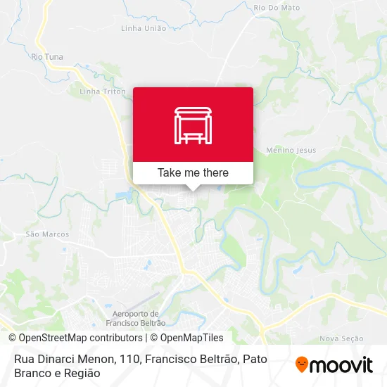 Rua Dinarci Menon, 110 map