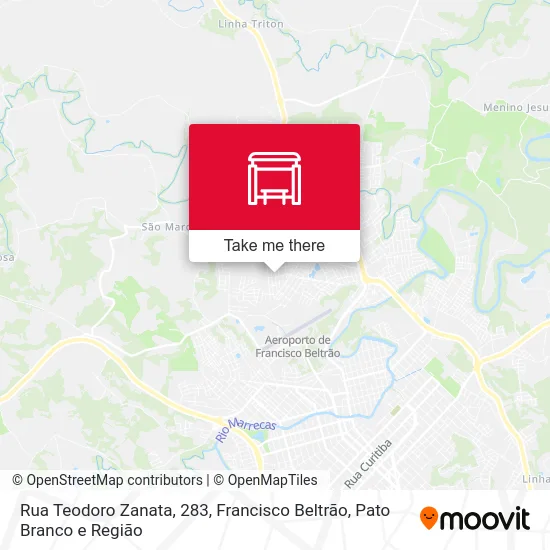 Rua Teodoro Zanata, 283 map