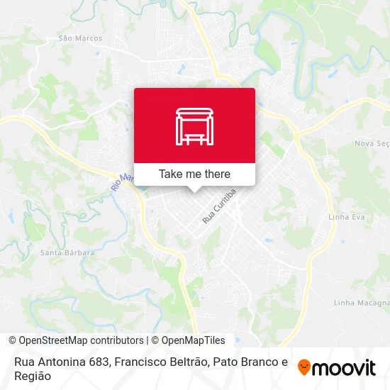 Rua Antonina 683 map