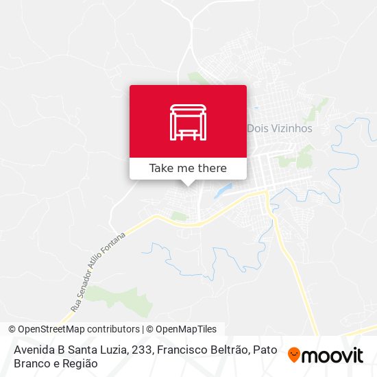 Avenida B Santa Luzia, 233 map