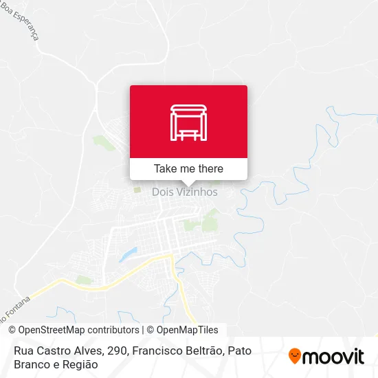 Rua Castro Alves, 290 map