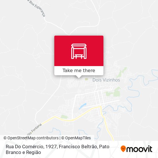 Rua Do Comércio, 1927 map