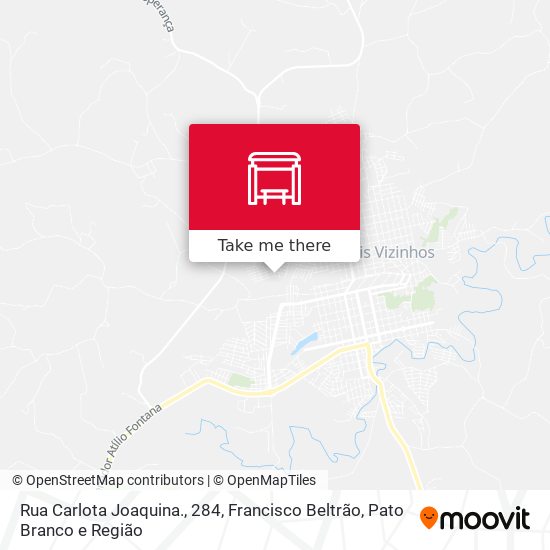 Rua Carlota Joaquina., 284 map