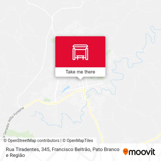 Rua Tiradentes, 345 map