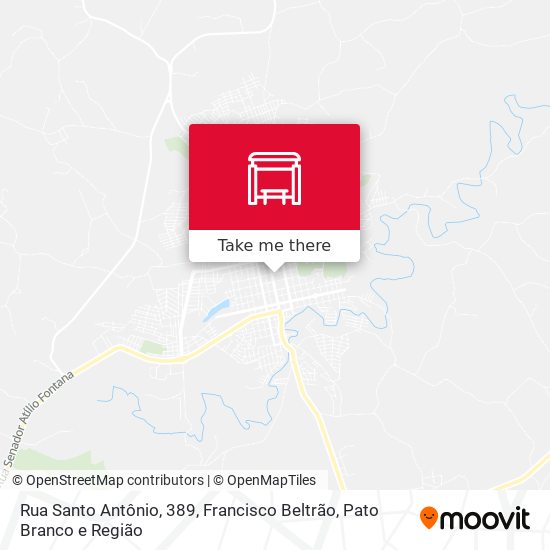 Rua Santo Antônio, 389 map