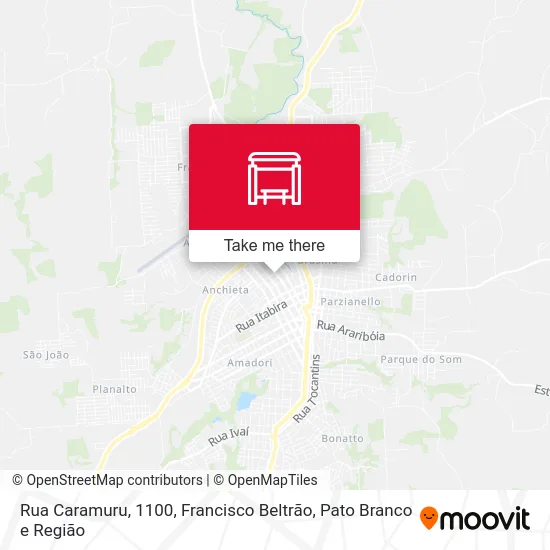 Rua Caramuru, 1100 map