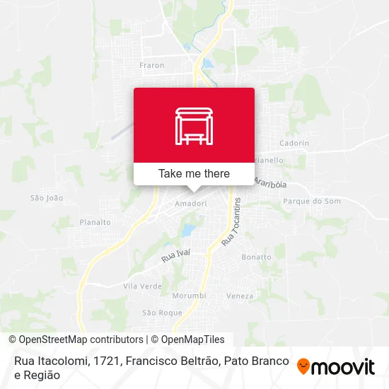Rua Itacolomi, 1721 map