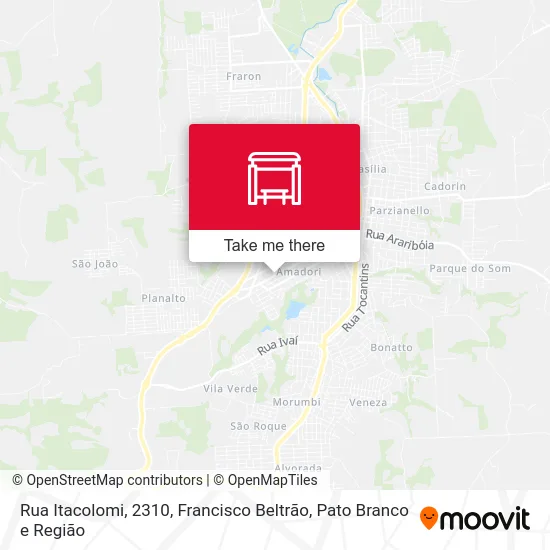 Rua Itacolomi, 2310 map