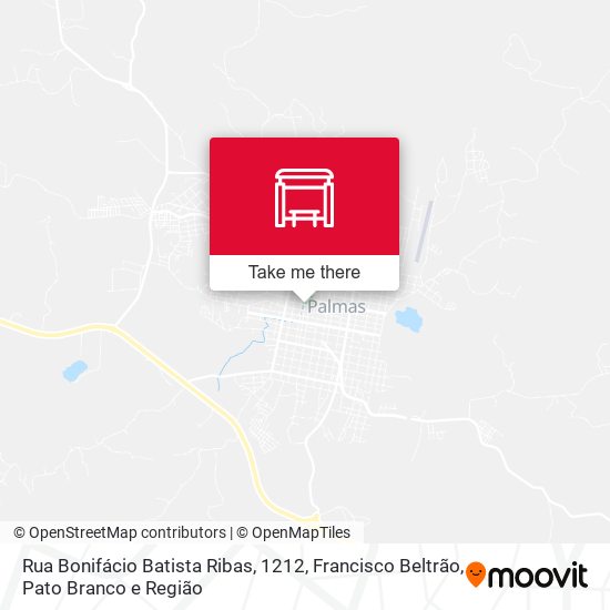 Rua Bonifácio Batista Ribas, 1212 map