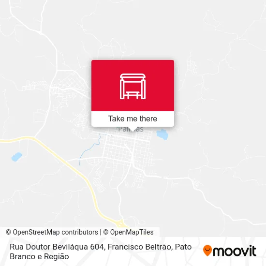 Rua Doutor Beviláqua 604 map