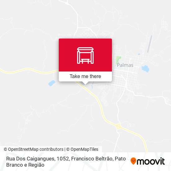 Rua Dos Caigangues, 1052 map