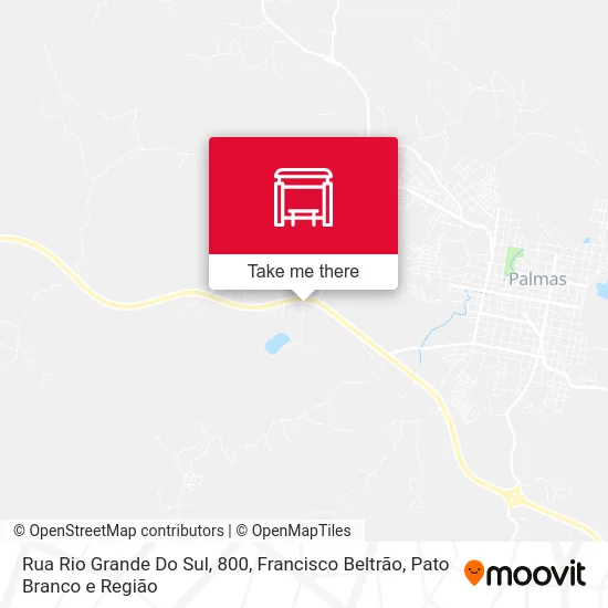 Rua Rio Grande Do Sul, 800 map