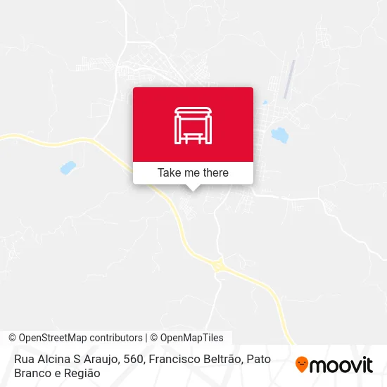 Rua Alcina S Araujo, 560 map