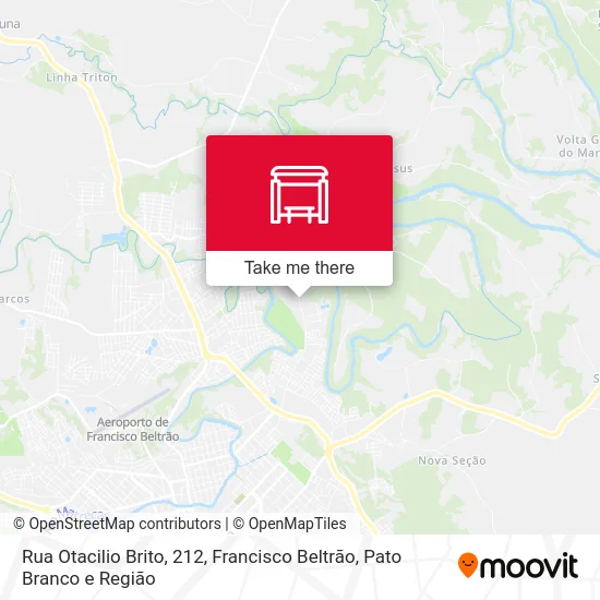 Rua Otacilio Brito, 212 map