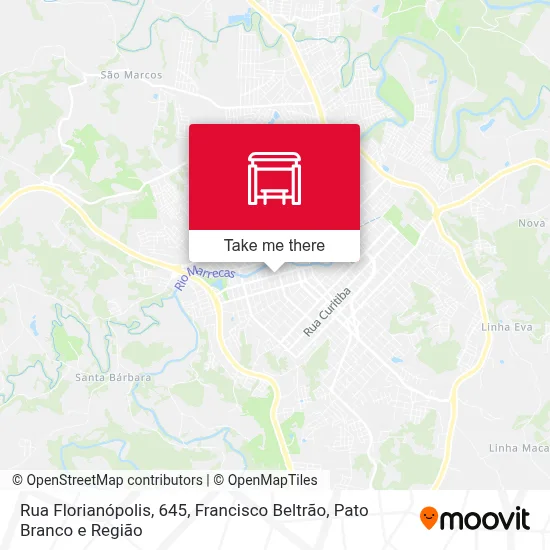 Rua Florianópolis, 645 map