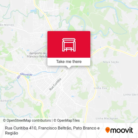 Rua Curitiba 410 map