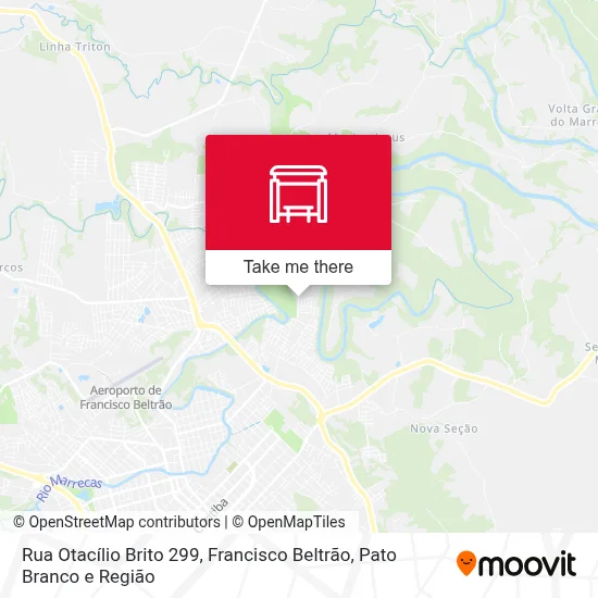 Rua Otacílio Brito 299 map