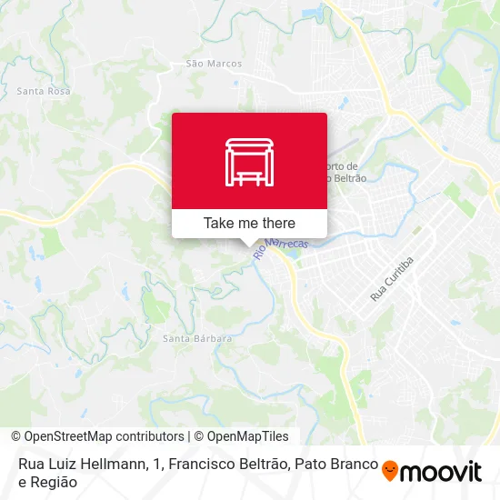 Rua Luiz Hellmann, 1 map