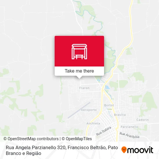 Rua Angela Parzianello 320 map