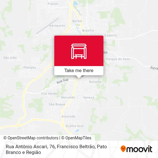 Rua Antônio Ascari, 76 map