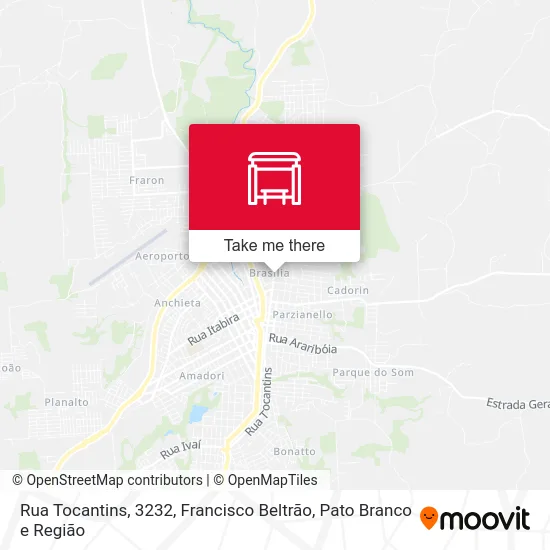 Rua Tocantins, 3232 map