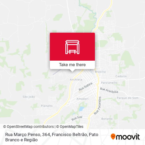 Rua Março Penso, 364 map