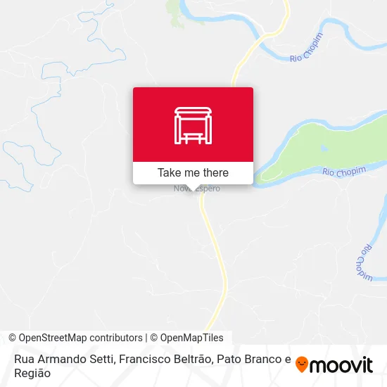 Rua Armando Setti map