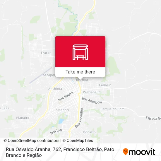 Rua Osvaldo Aranha, 762 map