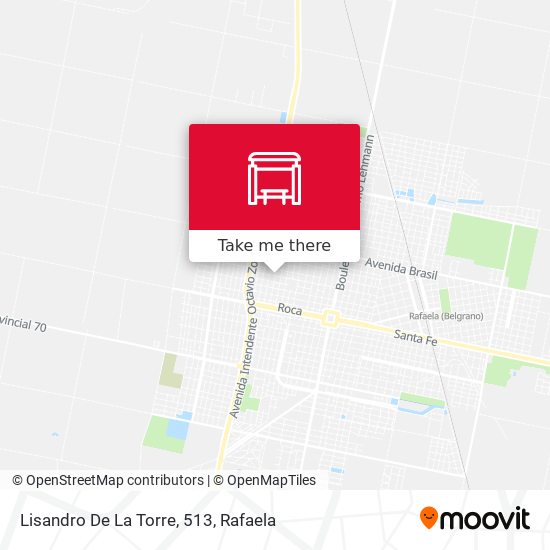 Lisandro De La Torre, 513 map