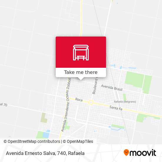 Mapa de Avenida Ernesto Salva, 740