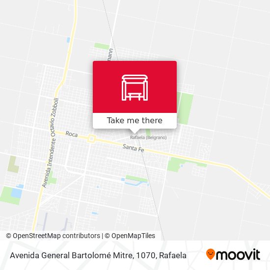 Avenida General Bartolomé Mitre, 1070 map