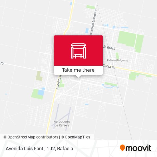 Avenida Luis Fanti, 102 map