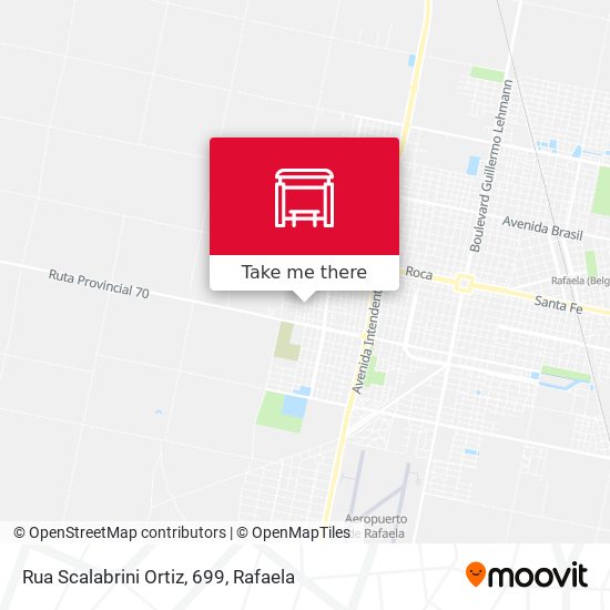 Rua Scalabrini Ortiz, 699 map