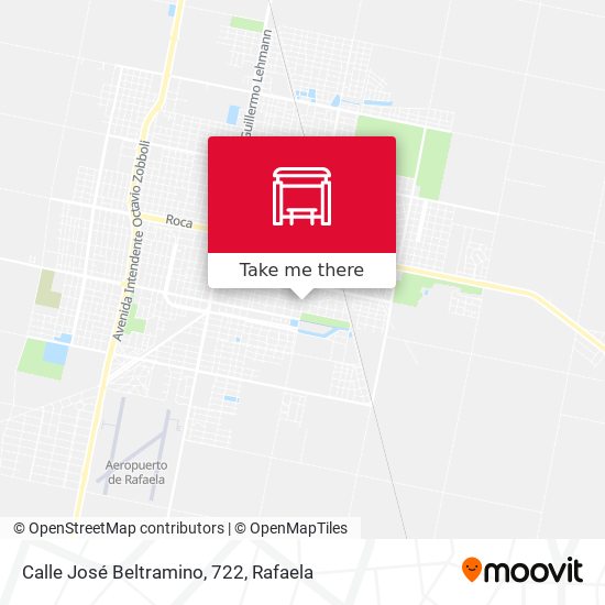 Mapa de Calle José Beltramino, 722