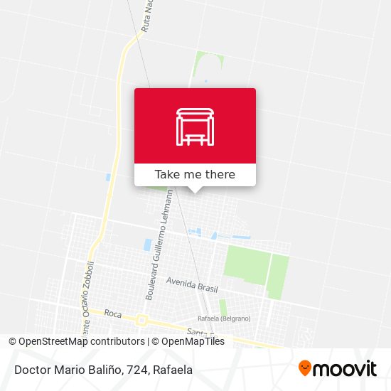 Doctor Mario Baliño, 724 map