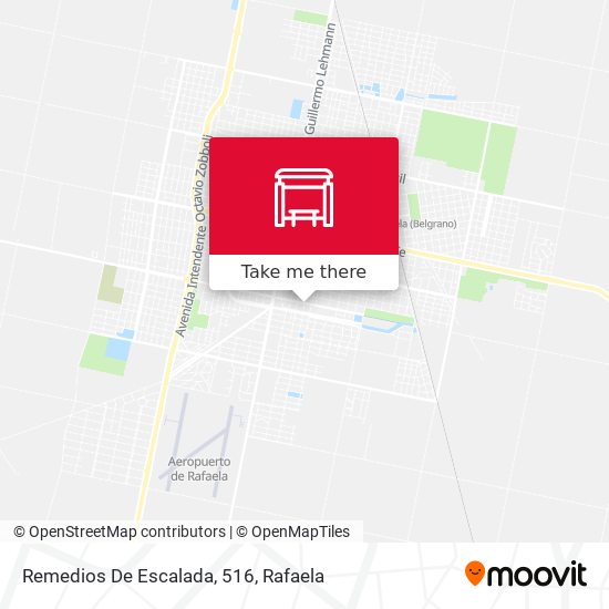 Remedios De Escalada, 516 map