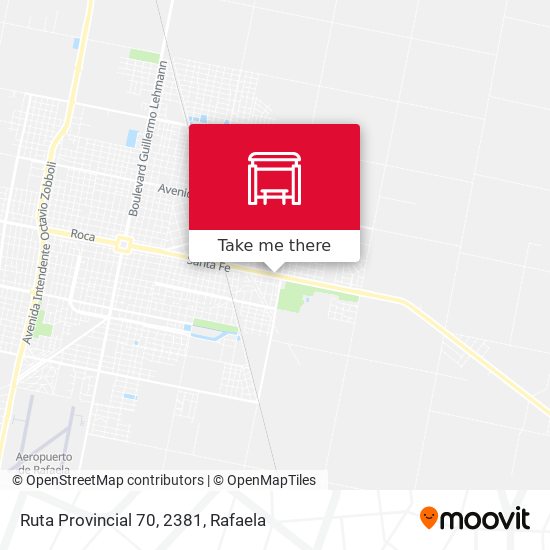 Ruta Provincial 70, 2381 map