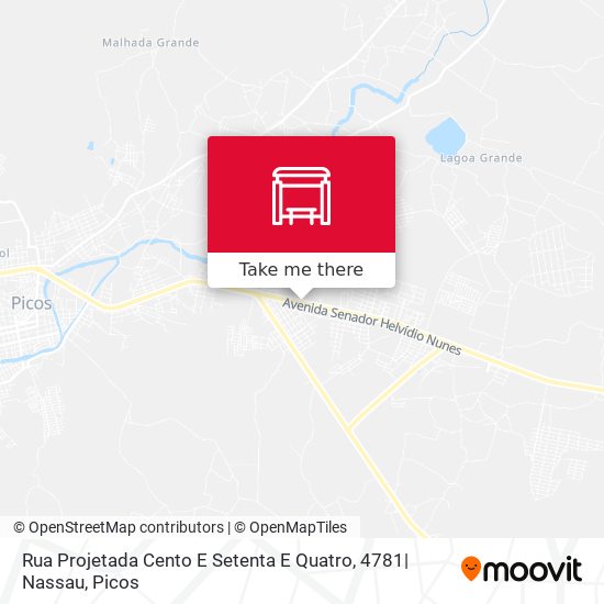Rua Projetada Cento E Setenta E Quatro, 4781| Nassau map
