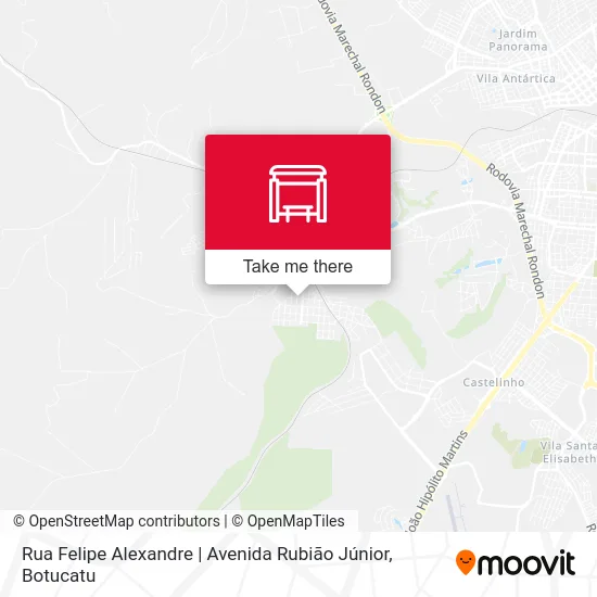 Rua Felipe Alexandre | Avenida Rubião Júnior map